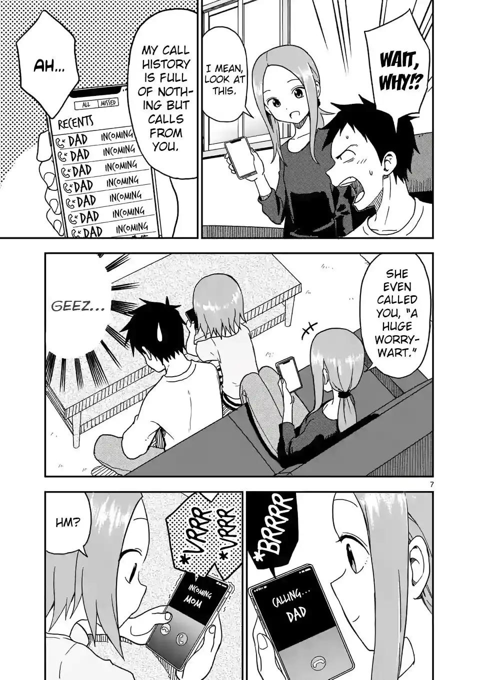 Karakai Jouzu no (Moto) Takagi-san Chapter 86 7